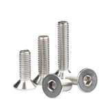 Tornillos de cabeza plana avellanada con hexágono interior y pernos Allen(16mm,M5 (20pcs))