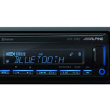 Alpine - Receptor multimedia digital avanzado Bluetooth Mech-less UTE-73BT