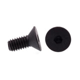 Prime-Line 9174170 Tornillos de cabeza plana, hexagonal (Allen), 5/16 in-18 x 3/4 pulgadas, acero recubierto de óxido negro, paquete de 25
