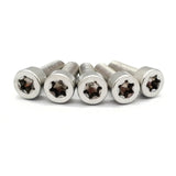 Aolity Mdingbao-Pernos Hexagonales Tornillos de Cabeza M2 M2.5 M3 M4 M5 M6 SUS304 Tornillos de Cabeza Hexagonal de Acero Inoxidable Torx Fuerte Resistencia al Desgaste (Size : M5x10 (20pcs))