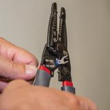 Klein Tools 1019 Klein Kurve - Pelacables para conectores B e IDC, fabricado en Estados Unidos, terminales, más