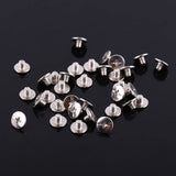 Tornillos de Níquel de 200 Piezas, Remaches de Uñas de Chicago, álbum de Fotos, Artesanía de Cuero M5x6mm 500 4, Tornillos de Chicago de 6mm, Remaches de Cuero de Doble Tapa,