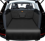 Alfheim - Protector de cajuela de auto, antideslizante, impermeable, para asiento trasero de perro, duradera, lavable, universal, para auto, camión, SUV (negro)