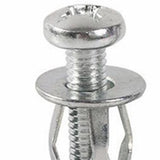 30 Piezas Remaches de Pétalo Tuerca Perno de Expansión Herramienta Tornillos de Tubo de Expansión Tuercas de Fijación para Anclaje de Tornillo de, remachadora de tuercas, M4x25