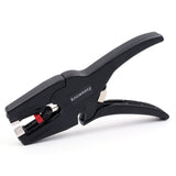 Knoweasy Pelacables y cortador automático, herramienta de pelado de cables 2 en 1 resistente para pelar cables, corte de