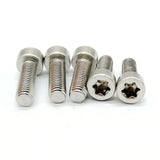 Aolity Mdingbao-Pernos Hexagonales Tornillos de Cabeza M2 M2.5 M3 M4 M5 M6 SUS304 Tornillos de Cabeza Hexagonal de Acero Inoxidable Torx Fuerte Resistencia al Desgaste (Size : M5x10 (20pcs))