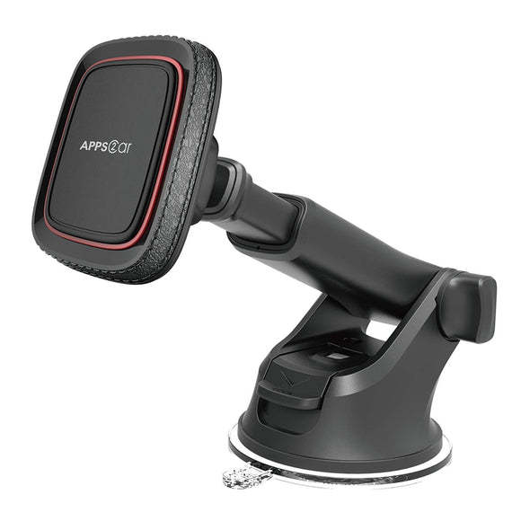 APPS2Car Soporte para Celular Automovil Magnético Parabrisas y Salpicadero Soporte para Celular Carro con Ventosa Potente Base Celular Auto para Samsung Galaxy, xiaomi, iPhone y Todos los Celulares