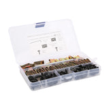 Tornillos Autorroscantes,Kit Surtido De Tornillos Autorroscantes Universales M5x16 M5x19,Retenedor De Guardabarros Automotriz Con Tuercas De Clip Y Llave