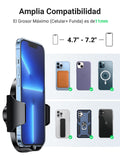 UGREEN Soporte Celular para Automóvil, Base Auto de Ventosa y Salpicadero, Compatible con iPhone 16 15 14 13 12 Pro MAX XS X XR, Galaxy S24 S23 S22 S21Ultra