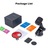 APPS2Car Soporte para Celular Automovil Magnético Parabrisas y Salpicadero Soporte para Celular Carro con Ventosa Potente Base Celular Auto para Samsung Galaxy, xiaomi, iPhone y Todos los Celulares