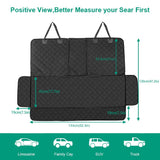 ANOSOSPECIAL Cubierta Asiento Coche Perro,Funda Perro Mascota Impermeable y Resistente.Alfombra de Asiento de Estilo Protector Antidesliante,Universal para SUV,Camión,Transportar y Viaje