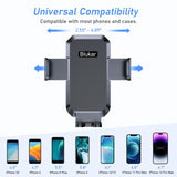 Blukar Soporte Celular Auto, Porta Celular Automóvil del Aire Ventilación con 2023 Upgraded Clip Estable, 360° Rotación, Liberación de un Botón, Soporte Movil Coche para Dispositivo de 4.0''-7.0''