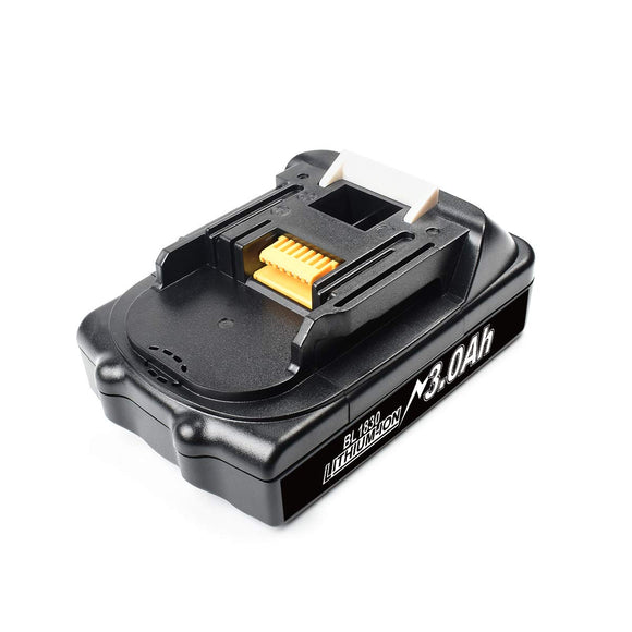 Powtree BL1815 - Batería de repuesto de iones de litio LXT de 18 V 3.0 Ah para Makita BL1815 BL1830 BL1860 BL1850 BL1840 BL1850B-2 BL1845 BL1815 BL1820 BL1860B Serie de herramientas eléctricas
