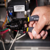 Klein Tools 1009 multiherramienta, pelacables, herramienta de prensado, cortador de alambre, herramienta eléctrica multiusos de nariz larga