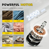 CGOLDENWALL Corta Telas Eléctrico Giratorio, Tijeras Eléctricas para Telas de Múltiples Capas con 1" de Espesor de Corte, para Telas, Cuero y Alfombras, Viene con Cuchillas de Repuesto 110V