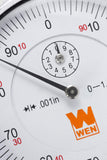 WEN 10703 2,5 cm. Indicador de esfera de precisión con 0.1 pulgada Resolución
