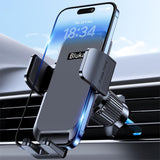 Blukar Soporte Celular Auto, Porta Celular Automóvil del Aire Ventilación con 2023 Upgraded Clip Estable, 360° Rotación, Liberación de un Botón, Soporte Movil Coche para Dispositivo de 4.0''-7.0''