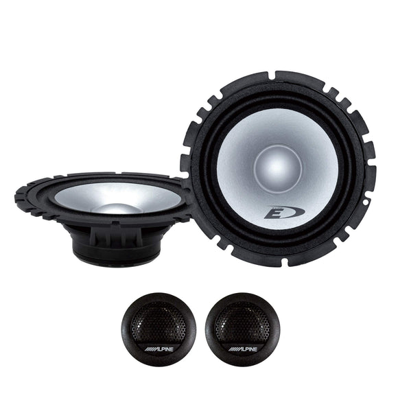 Alpine SXE-1750S Bocina para automóvil - Bocinas para coche (De 2 vías, 60 - 20000 Hz)