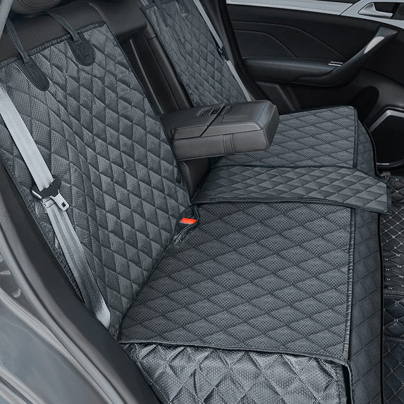 ANOSOSPECIAL Cubierta Asiento Coche Perro,Funda Perro Mascota Impermeable y Resistente.Alfombra de Asiento de Estilo Protector Antidesliante,Universal para SUV,Camión,Transportar y Viaje