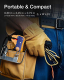 VCELINK Pelacables y cortador, pelacables automáticos de tira rápida, herramienta de pelado de cables eléctricos ajustable 2 en 1 y alicates de alambre autoajustables de punta de águila (7 pulgadas)