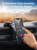UGREEN Soporte Celular para Automóvil, Base Auto de Ventosa y Salpicadero, Compatible con iPhone 16 15 14 13 12 Pro MAX XS X XR, Galaxy S24 S23 S22 S21Ultra