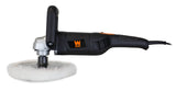 WEN 948 10 Amp 7-Inch Variable Speed Polisher with Digital Readout - Negro - 3500 RPM - Incluye Capa de Pulido Lana Oveja, Mango y Base con Cierre Gancho y Bucle