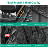ANOSOSPECIAL Cubierta Asiento Coche Perro,Funda Perro Mascota Impermeable y Resistente.Alfombra de Asiento de Estilo Protector Antidesliante,Universal para SUV,Camión,Transportar y Viaje
