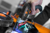 WEN 49103 - Destornillador eléctrico inalámbrico de iones de litio de 3,6 V con puntas y funda para cinturón