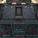 ANOSOSPECIAL Cubierta Asiento Coche Perro,Funda Perro Mascota Impermeable y Resistente.Alfombra de Asiento de Estilo Protector Antidesliante,Universal para SUV,Camión,Transportar y Viaje