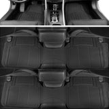 BDK 783-3Row ProLiner - Alfombrillas de Goma para Coche SUV Van (para vehículos de 3 Filas), 4 Unidades, protección contra Todo Tipo de Clima, Ajuste Universal, Negro