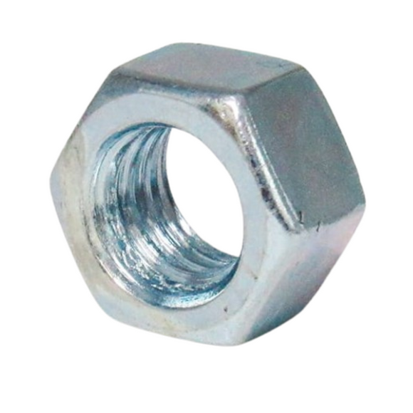 TUERCA HEXAGONAL LIVIANA GR2 -NC GALVANIZADA  5/32 -32