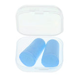yotijay Paquete de 40 tapones de esponja desechables , protectores auditivos, tapones para los oídos con ruido , Azul