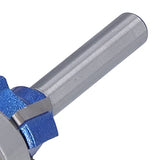 Broca fresadora r Edge Router-3Pcs bit 1/4in Shank 4 Tooth Round Routers bits para carpintería