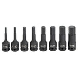 Jetech Juego de 8 Dados de Impacto con Punta Hexagonal 1/2"