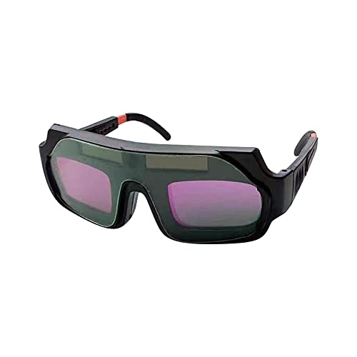 GAFAS PARA SOLDAR Solinder Solar Powered Auto Os cimiento Soldadura Goggle Máscara Casco Soldador Gafas PC Lente Ojo Gafas para protección de Soldadura