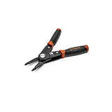 Crescent 2 en 1 Combo de alicates y pelacables de doble material – CCP8V, negro