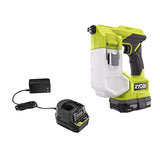 Juego de pulverizador de mano inalámbrico de 18 V con (1) batería de 1,5 Ah y cargador Ryobi One