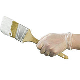 X3 Guantes industriales de vinilo transparente, caja de 1000, 3 mil, tamaño grande, sin látex, sin polvo, desechables, aptos para alimentos, GPX346100