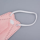 KF94 Mascarillas faciales, paquete de 30 unidades envueltas individualmente, 4 capas transpirables y cómodas, máscaras protectoras antipolvo, unisex (240, albaricoque)