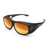 Carlany - Gafas de seguridad láser (190 nm-490 nm OD 6 +, gafas de protección láser profesional para 405 nm, 445 nm, 450 nm, 473 nm de longitud de onda, luz UV / violeta y azul