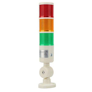 Luz de Advertencia Multicapa de Baja Temperatura, luz de Calentamiento Industrial Torre de señalización LED de 3 Capas Luz de Alarma Plegable para Sitio de construcción, Taller de Caja de Centinela