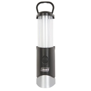 Coleman Micro Packer - Linterna LED (100 L), color negro y plateado