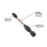 Brocas de potencia Bosch Impacto resistente Phillips #2 -