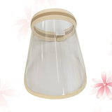 Abaodam de de Seguridad para Adultos Sombrero a Prueba de Salpicaduras Protector de Cubierta de Protección Facial Antiniebla para Exterior (Café)