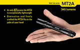 Nitecore MT2A CREE XP-G2 R5 LED 345 Lumen Multi-Task Flashlight, Black