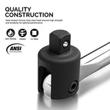 Neiko Barra de Rotura de Trabajo Pesado de 24 " 1/2 de grosor de acero al cromo-vanadio + GearWrench 85077 1/5,1 cm Drive Llave dinamométrica 30 – 340 Nm electrónica, color negro