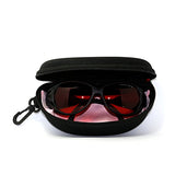 Gafas de protección láser para 190-540nm 405/445/532nm azul violeta verde láser dedicado