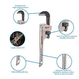 MILWAUKEE Tubo de aluminio de 12 pulgadas