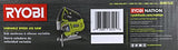 Ryobi JS481LG Sierra Jig Orbital de 4,8 amperios con vástago en forma de T con luz LED integrada
