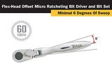 Titan Tools 11212 10pc Micro Flex Bit Driver